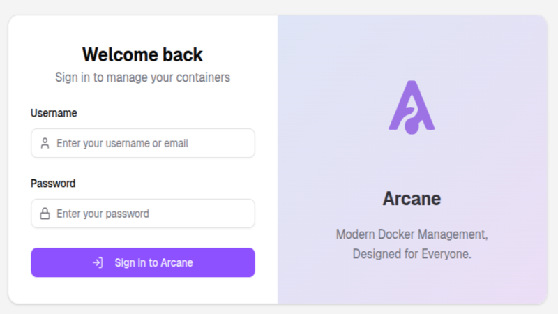 arcane-login