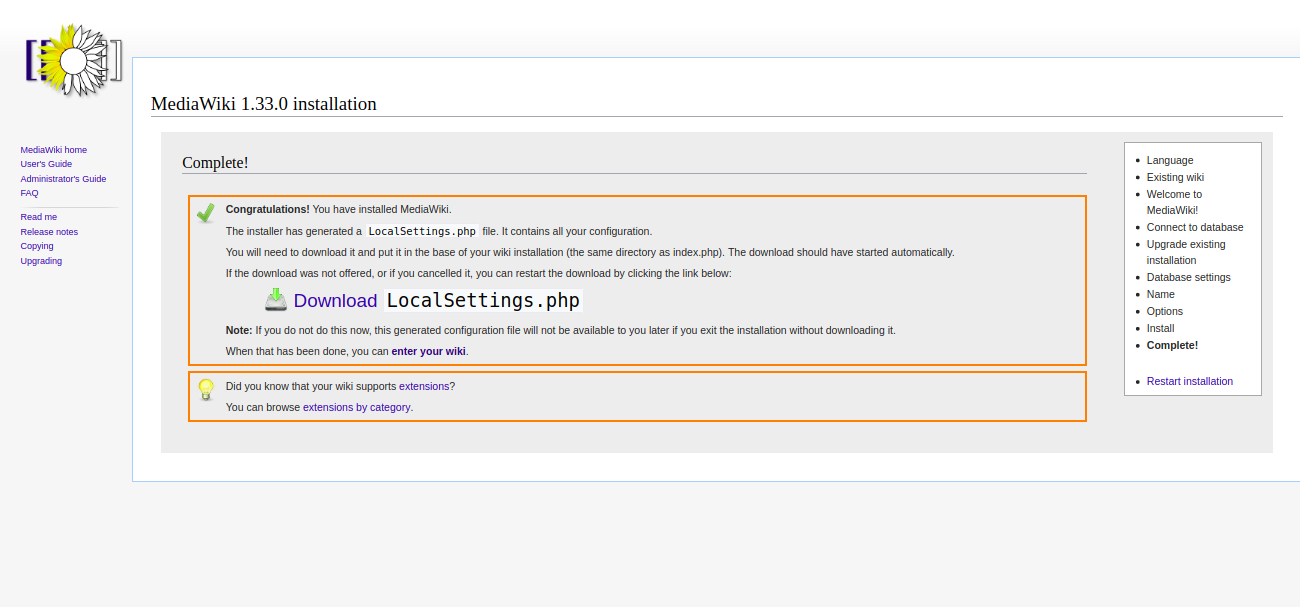 mediawiki-localsettings