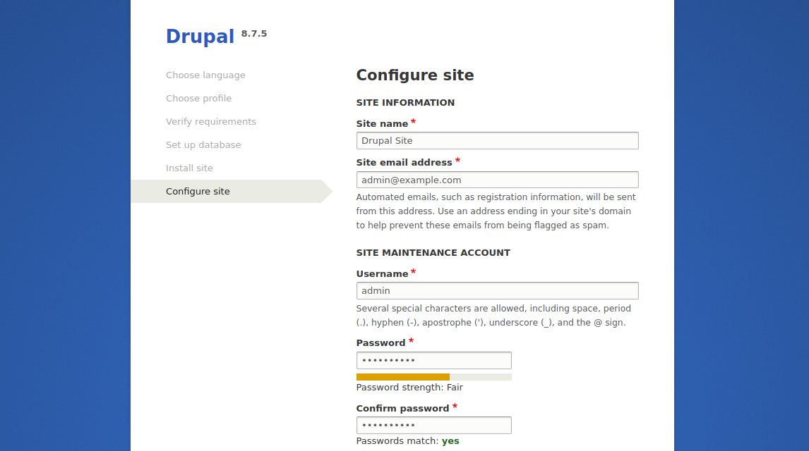 drupal-site-info